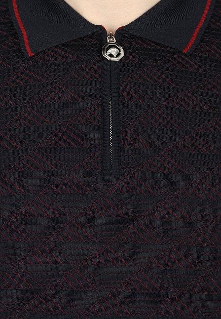 Рубашка-поло с орнаментом STEFANO RICCI
