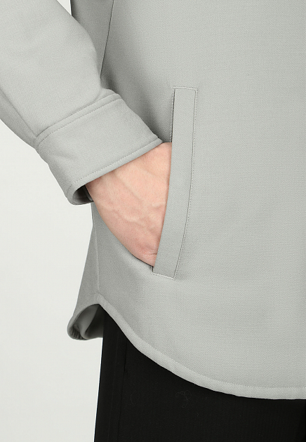 Куртка EMPORIO ARMANI  - Шерсть - цвет серый