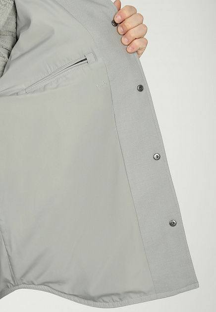 Куртка EMPORIO ARMANI  - Шерсть - цвет серый