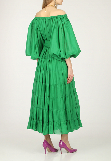 Платье ERIKA PENA  - Полиэстер - цвет зеленый