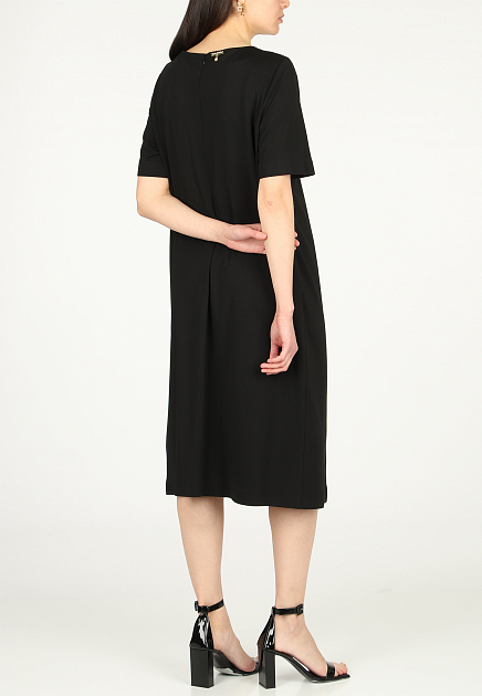 Платье ELISA FANTI  - Вискоза, Полиамид - цвет черный