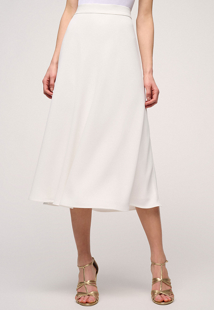 Атласная юбка с эластичным поясом LUISA SPAGNOLI - ИТАЛИЯ