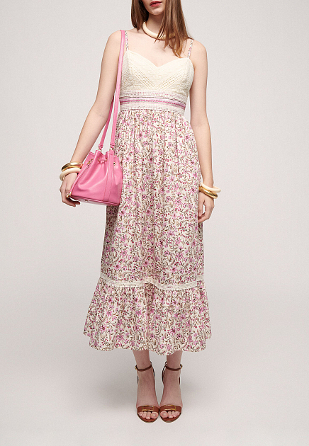 Платье LUISA SPAGNOLI  - Хлопок - цвет бежевый