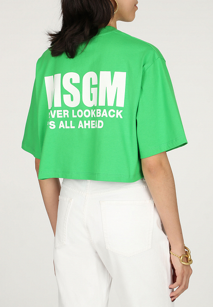 Футболка MSGM  - Хлопок