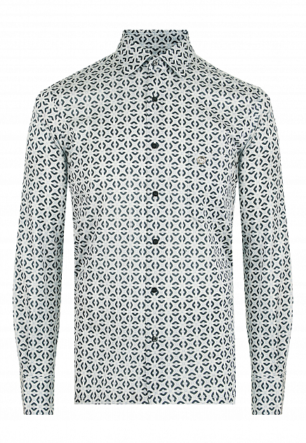 Рубашка с геометрическим принтом  STEFANO RICCI