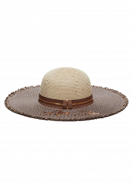 Соломенная шляпа с логотипом  LIU JO - ИТАЛИЯ