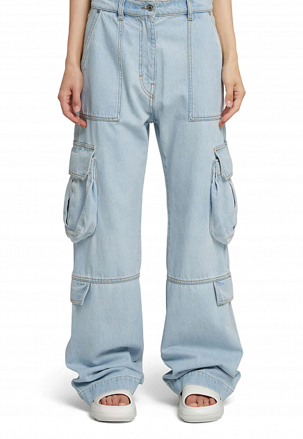 Прямые джинсы с накладными карманами  MSGM