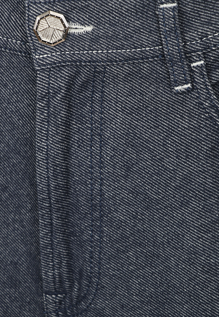 Хлопковые брюки STEFANO RICCI  - Хлопок - цвет серый