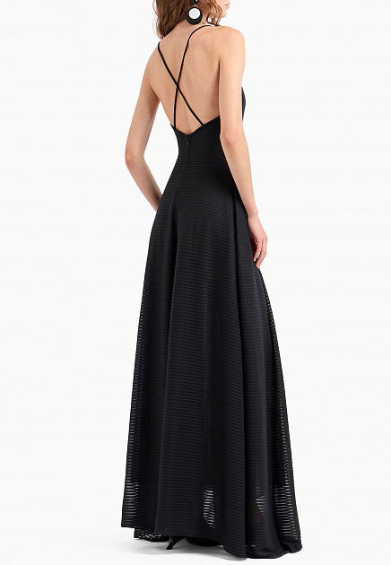 Платье EMPORIO ARMANI  - Полиэстер - цвет черный