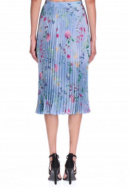 Плиссированная юбка с цветочным принтом  ERMANNO SCERVINO - ИТАЛИЯ