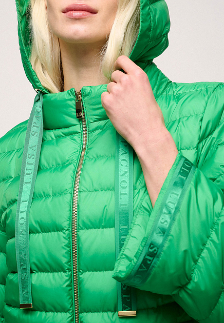 Куртка LUISA SPAGNOLI  - Полиэстер - цвет зеленый