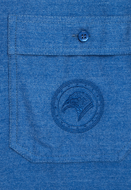Рубашка STEFANO RICCI  41 размера - цвет синий