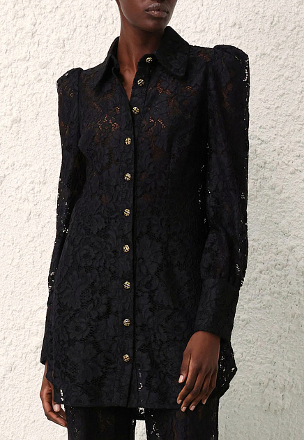 Блуза ZIMMERMANN  - Полиамид - цвет черный