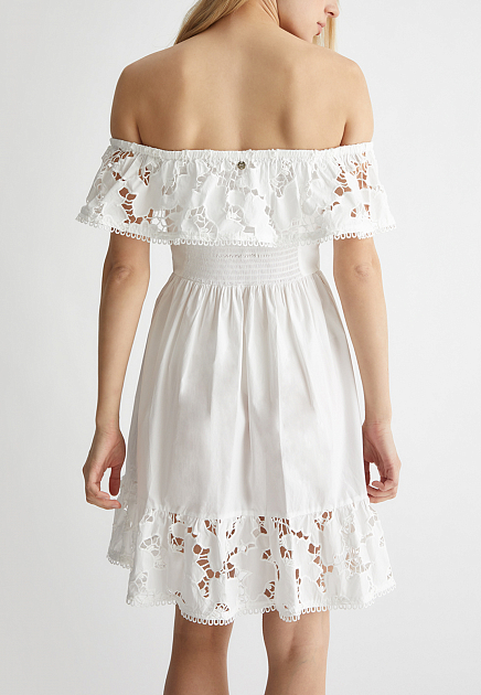Платье LIU JO  - Хлопок - цвет белый