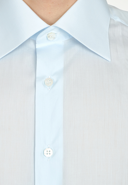 Рубашка STEFANO RICCI  41 размера - цвет голубой