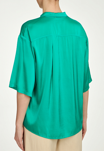 Блуза FORTE FORTE  - Шелк - цвет зеленый