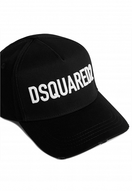 Бейсболка DSQUARED2  - Хлопок - цвет черный