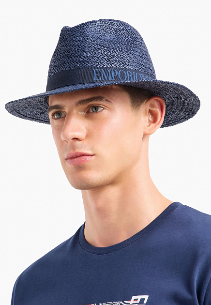 Шляпа EMPORIO ARMANI  - Соломенное волокно
