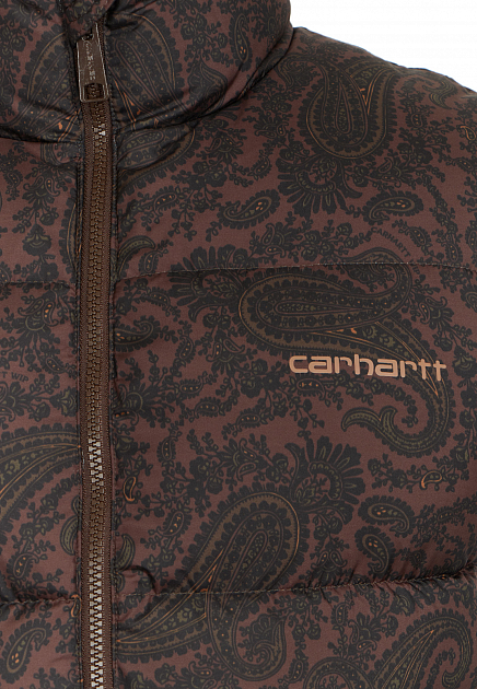 Жилет CARHARTT WIP  - Переработанный полиэстер - цвет коричневый