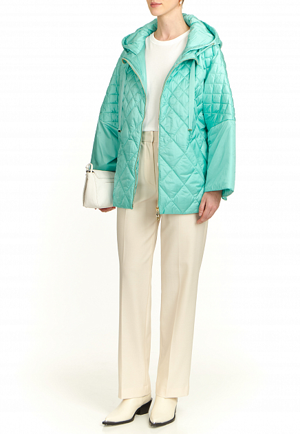 Утепленная куртка с диагональной стежкой LUISA SPAGNOLI - ИТАЛИЯ