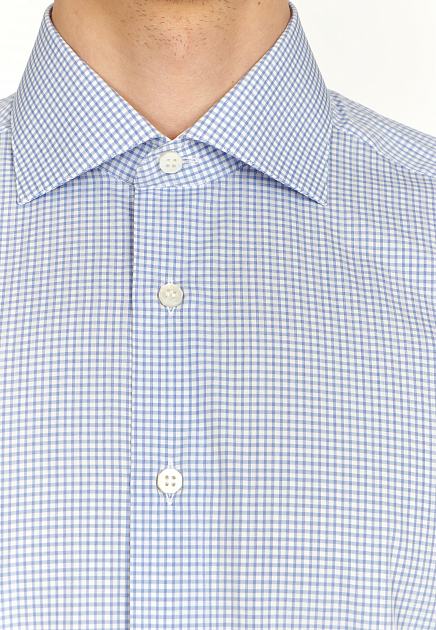 Рубашка STEFANO RICCI  41 размера - цвет голубой