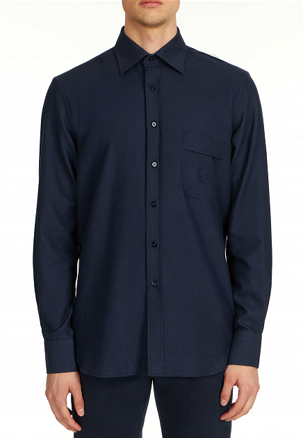 Рубашка STEFANO RICCI  39 размера - цвет синий