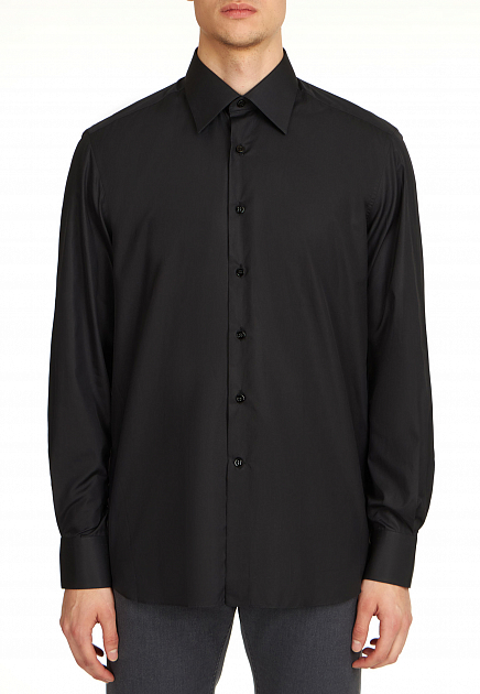 Рубашка STEFANO RICCI  - Хлопок - цвет черный