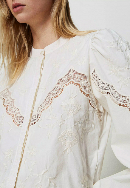 Блуза TWINSET Milano  - Хлопок - цвет белый