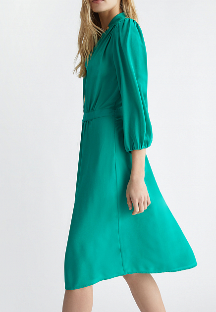 Платье LIU JO  - Шелк - цвет зеленый
