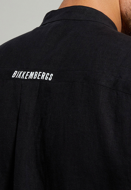 Рубашка BIKKEMBERGS  - Хлопок - цвет черный