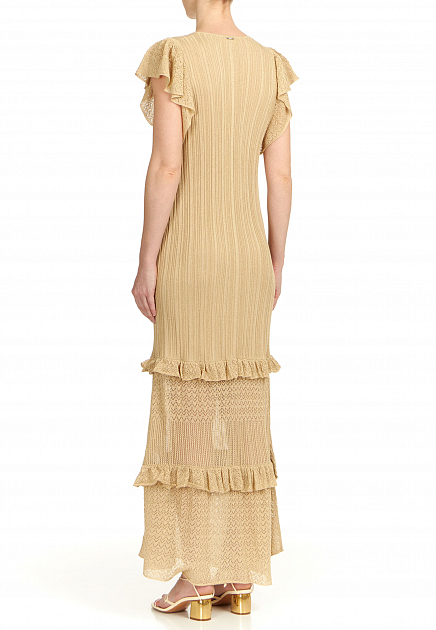 Платье LIU JO  - Вискоза - цвет золотой