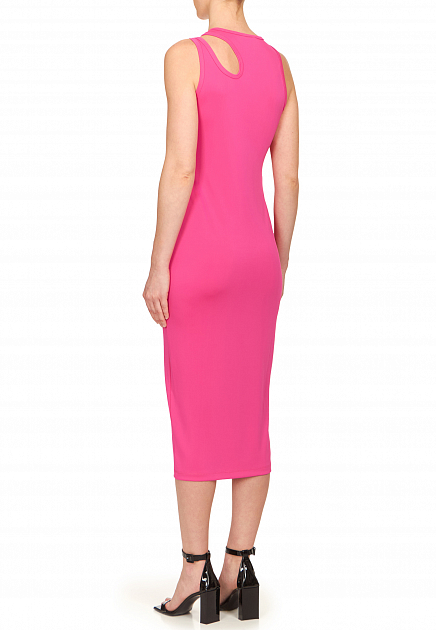 Платье JUST CAVALLI  - Полиэстер - цвет розовый