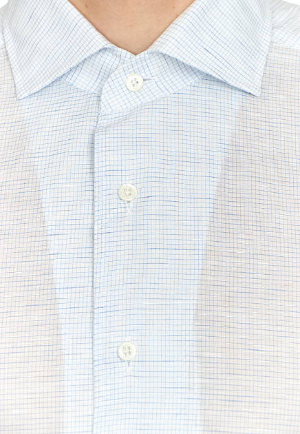 Рубашка CORNELIANI  - Хлопок, Лён - цвет разноцветный