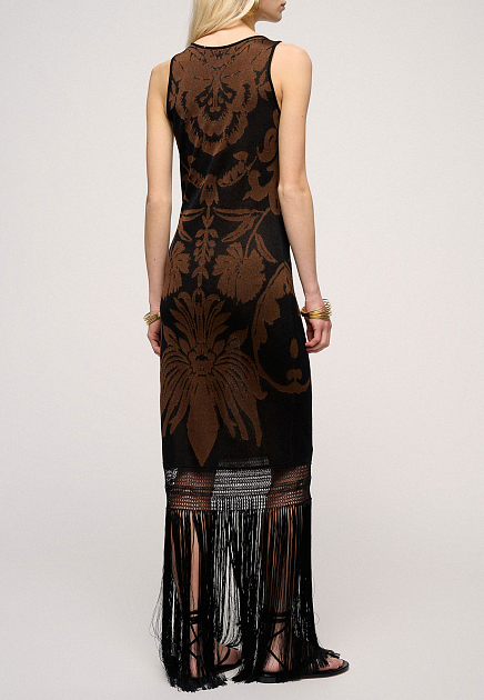 Платье LUISA SPAGNOLI  - Вискоза - цвет черный