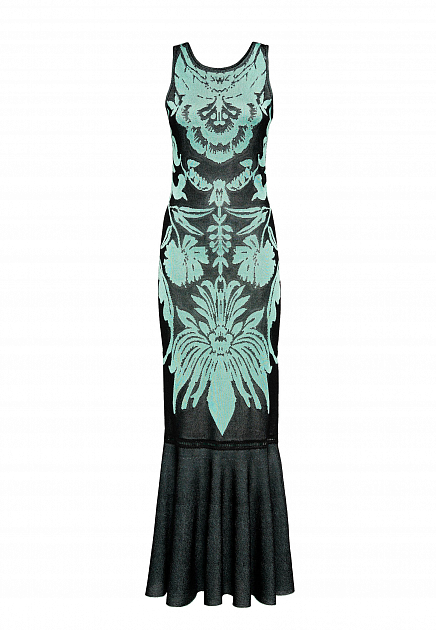 Облегающее жаккардовое платье  LUISA SPAGNOLI
