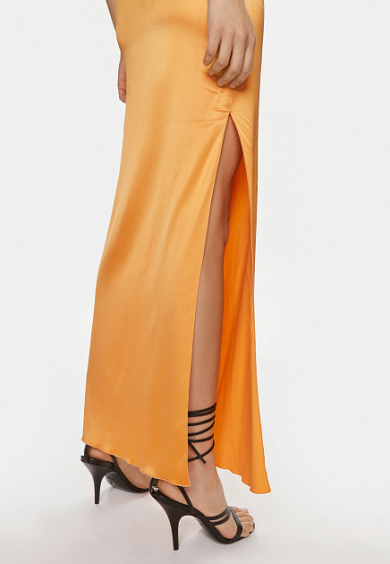 Платье PATRIZIA PEPE  - Вискоза - цвет оранжевый