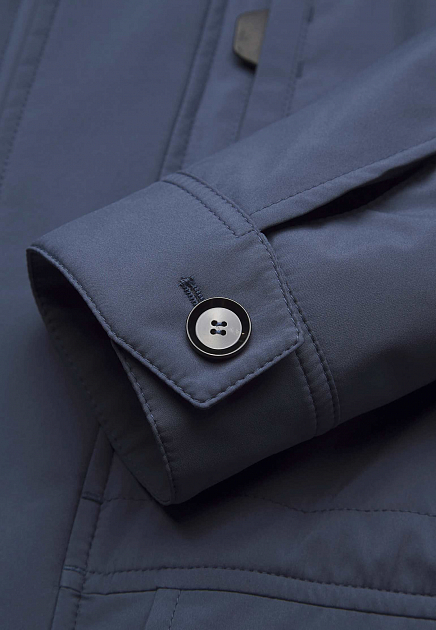 Куртка BRIONI  - Полиэстер - цвет синий
