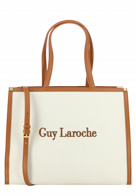 Сумка с вышитым логотипом  GUY LAROCHE