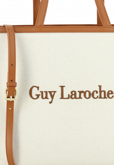 Сумка GUY LAROCHE  - Текстиль - цвет коричневый
