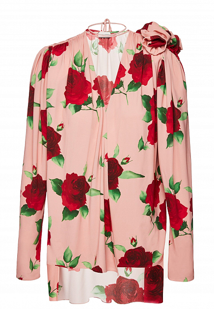 Блуза с цветочным принтом MAGDA BUTRYM