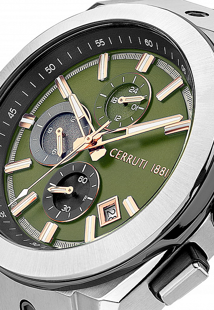 Часы CERRUTI  - цвет зеленый