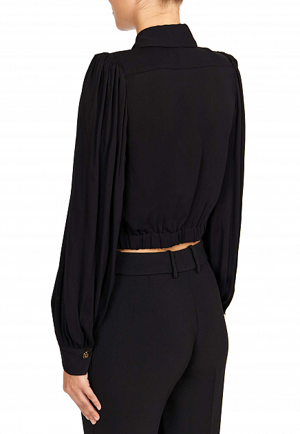 Блуза ELISABETTA FRANCHI  - Вискоза - цвет черный