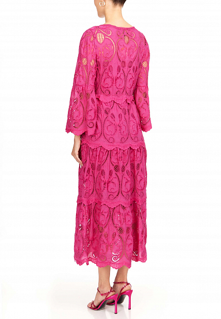 Платье LUISA SPAGNOLI  - Хлопок - цвет розовый
