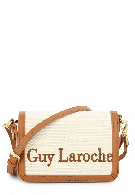 Жаккардовая сумка с логотипом GUY LAROCHE