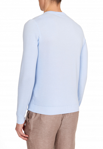 Пуловер FEDELI  - Хлопок - цвет голубой