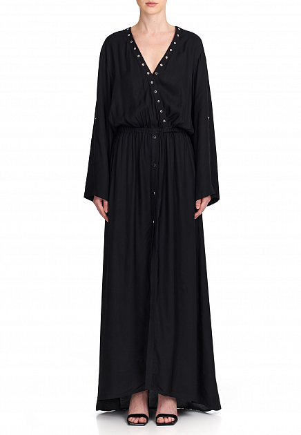 Платье PINKO  - Вискоза - цвет черный