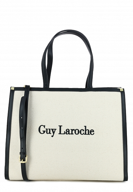 Сумка с вышитым логотипом  GUY LAROCHE