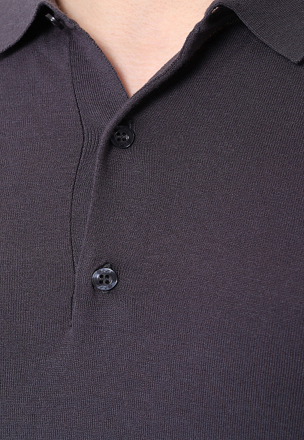 Рубашка-поло из шелка и хлопка BML