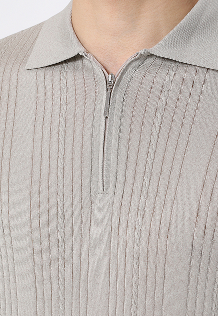 Пуловер BML polo zip neck short sleeve, 300075 BML 300075