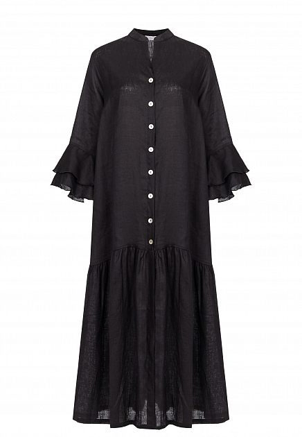 Льняное платье-шемизье POSITANO COUTURE BY BLITZ